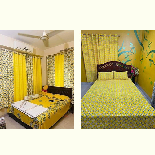 2 pieces bed sheet